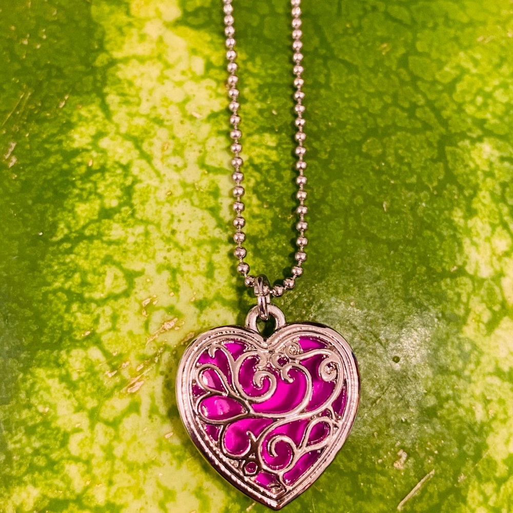 Purple Heart Necklace💜